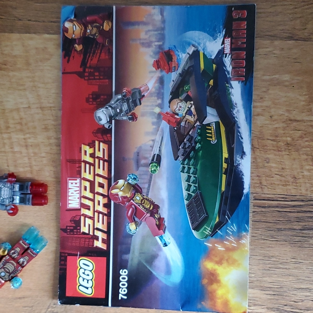 Lego Marvel Super Heroes Iron Man‎ Extremis Sea Port Battle #76006 - Picture 6 of 10